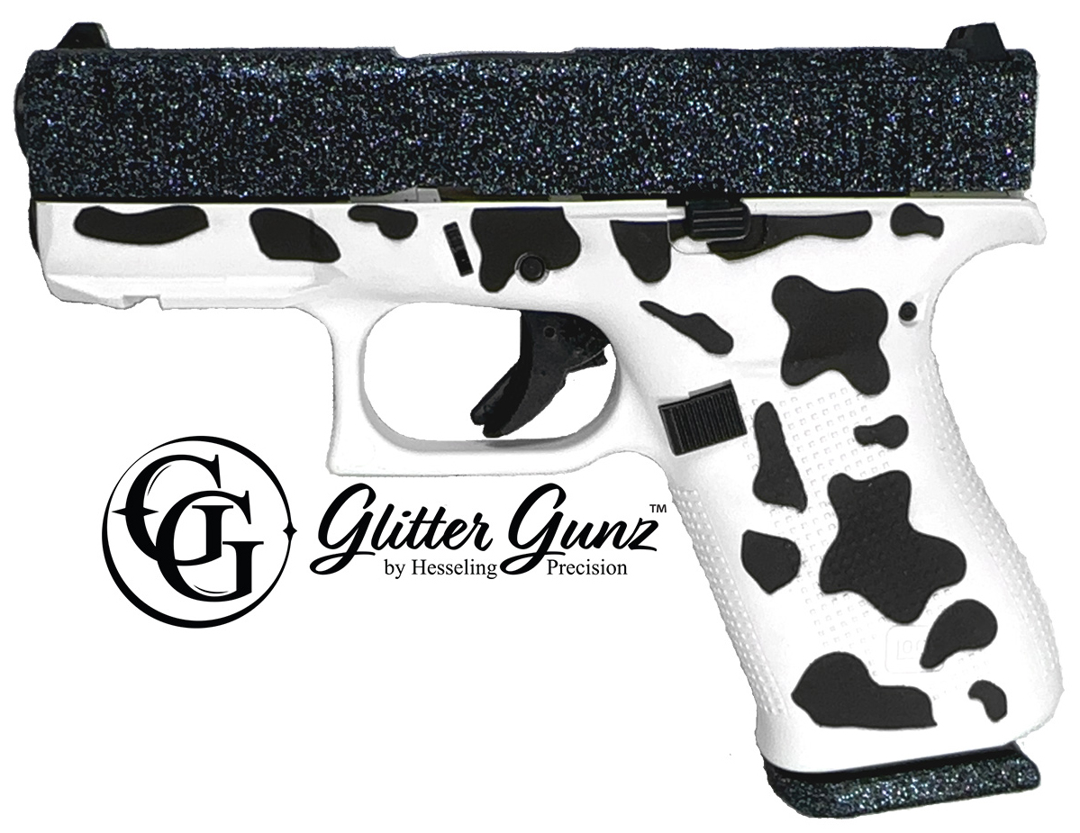 GLOCK 43X MOS 9MM GLITTER GUNZ TACTI COW - Sale